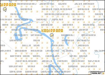 map of Kādirpāra