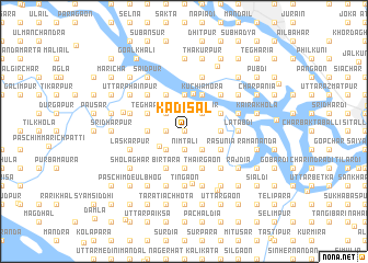 map of Kādisāl
