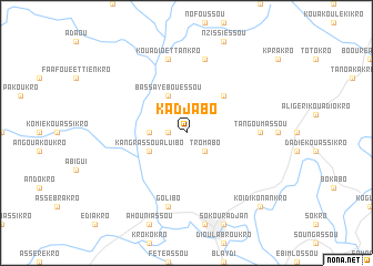 map of Kadjabo