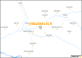 map of Kadjekelela