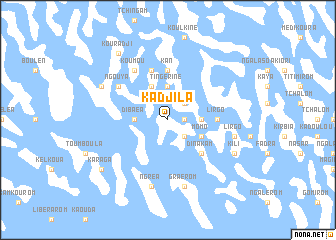 map of Kadjila