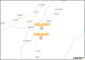 map of Kadjouni