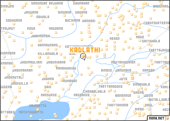 map of Kadlāthi