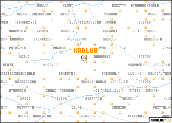 map of Kadłub