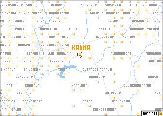 map of Kadma