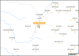 map of Kādodih