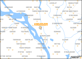 map of Kadodon