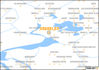 map of Kadoelen