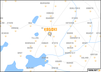 map of Kadoki