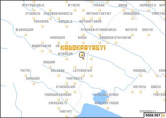 map of Kadok Payagyi