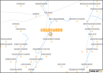 map of Kado Kwara