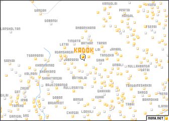 map of Kādok