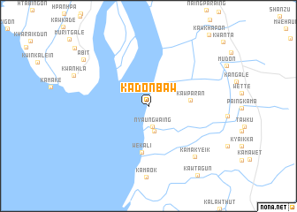 map of Kadonbaw