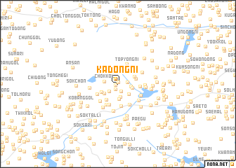 map of Kadong-ni