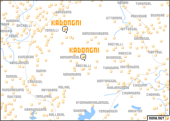 map of Kadŏng-ni