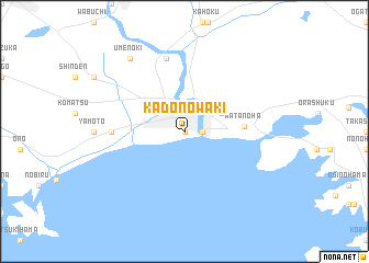 map of Kadonowaki