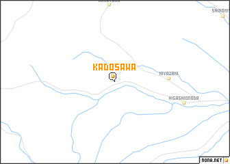 map of Kadosawa