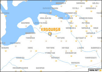 map of Kadouaga