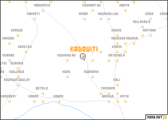 map of Kadouiti