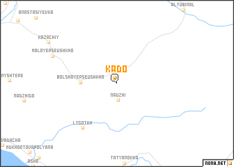 map of (( Kado ))