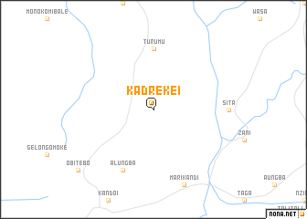 map of Kadrekei