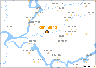 map of Kaduja Ga