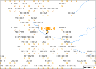 map of Kadula