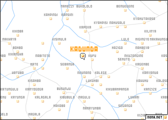 map of Kadunda