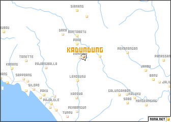 map of Kadundung