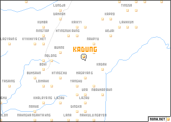 map of Kadung