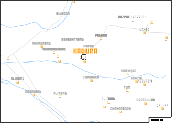 map of Kadūrā