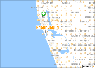 map of Kaduruduwa