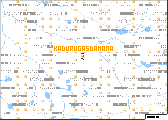 map of Kadurugasdamana