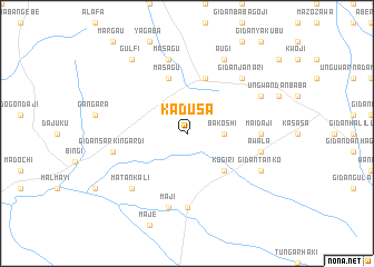 map of Kadusa