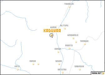 map of Kaduwaa