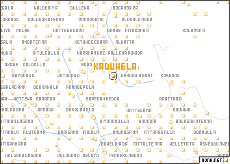 map of Kaduwela