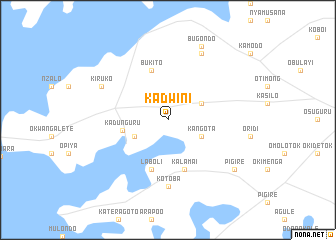 map of Kadwini