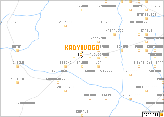 map of Kadyavogo