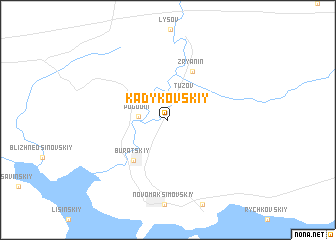 map of Kadykovskiy