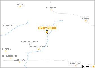 map of Kadyrovo