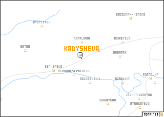 map of Kadysheva