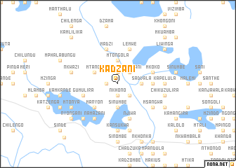 map of Kadzani