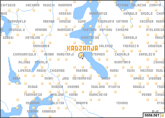 map of Kadzanja