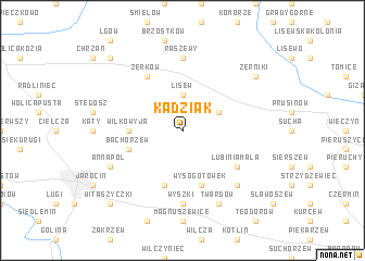 map of Kadziak