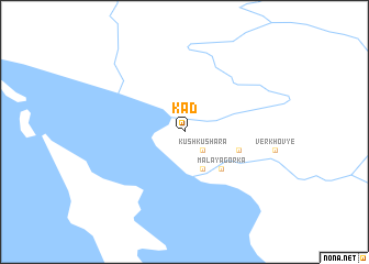 map of Kad\