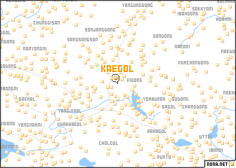 map of Kae-gol