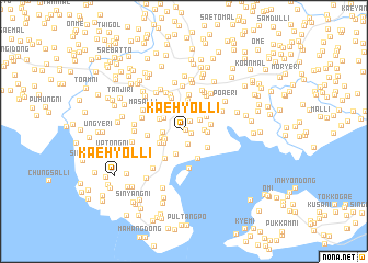 map of Kaehyŏl-li