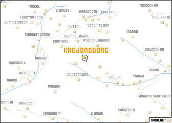 map of Kaejong-dong