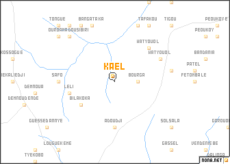 map of Kaèl