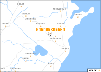 map of Kaembekaesha